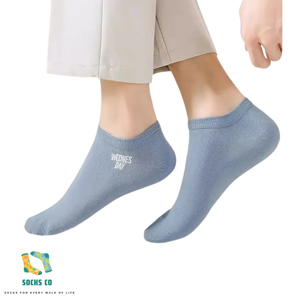 (Mon - Sun)  Print Socks