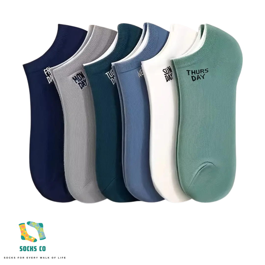 (Mon - Sun)  Print Socks