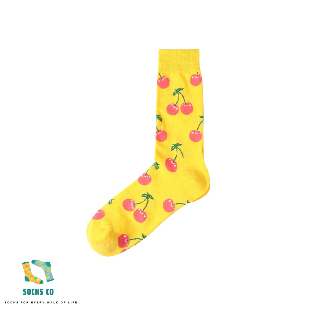 Funky Cherry Socks